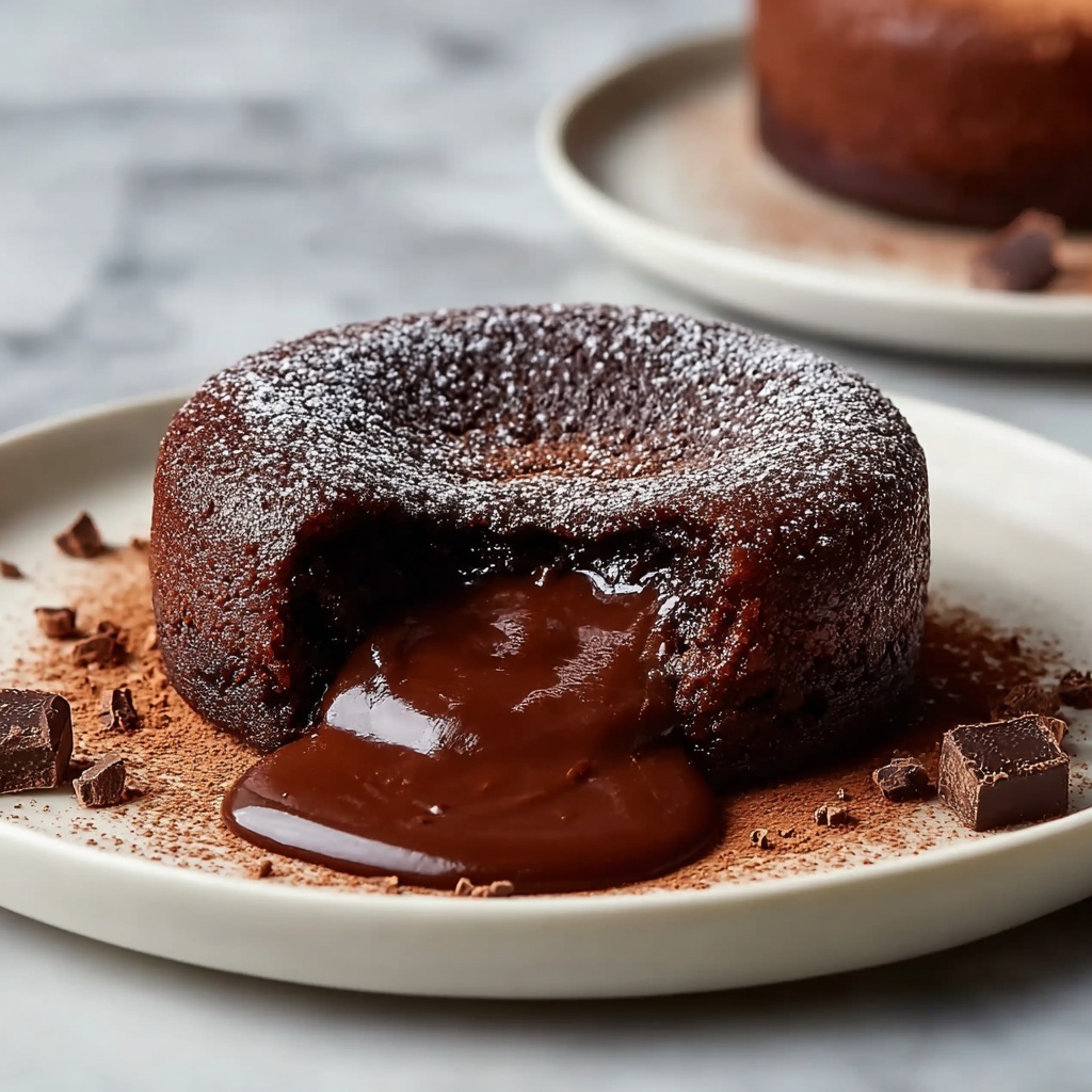 Easy Chocolate Lava Cake Recipe - Recipe Image