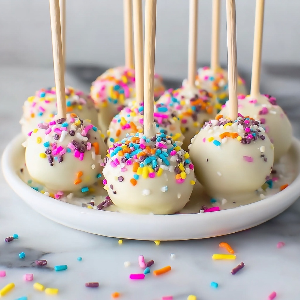 Funfetti Cake Pops for Any Occasion Recipe - Recipe Image