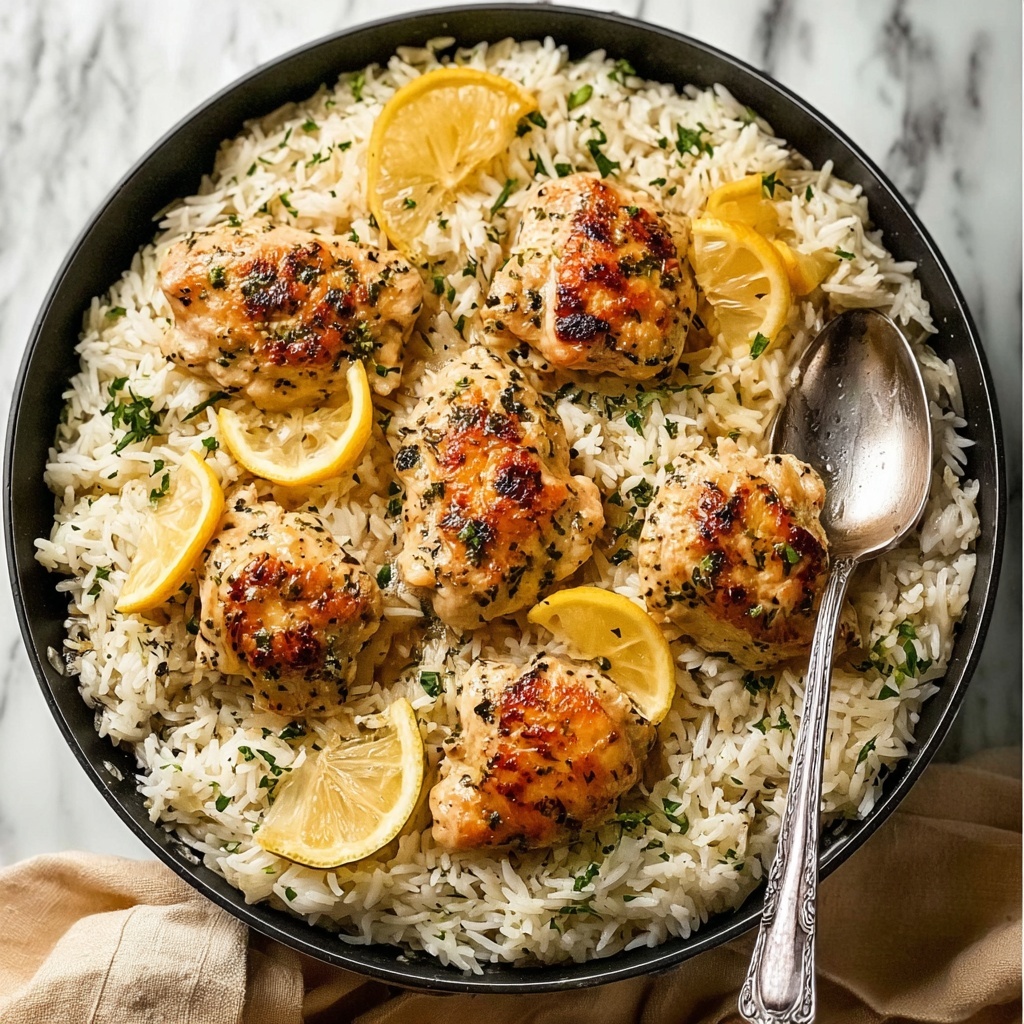 Creamy Herb Chicken with Basmati Rice Recipe - Recipe Image