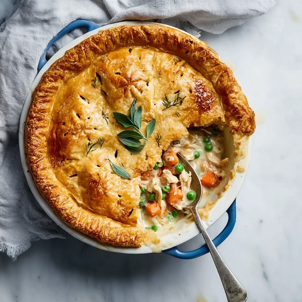 Easy Chicken Pot Pie Recipe - Recipe Image