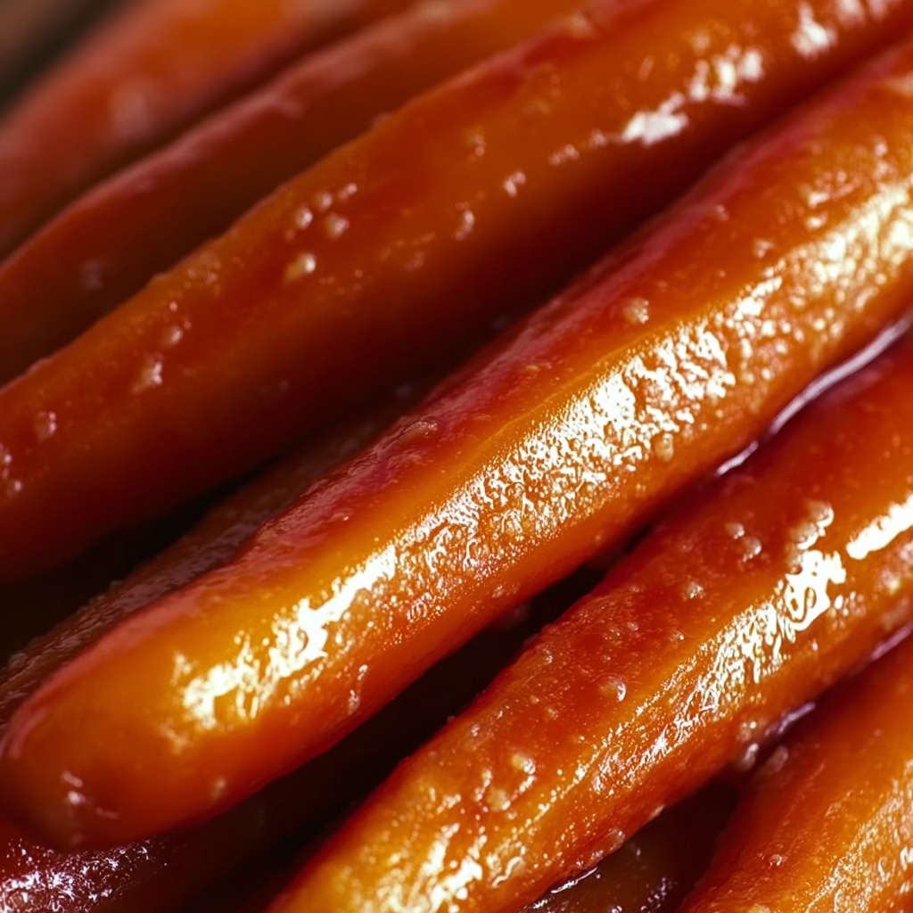 Honey Garlic Roasted Baby Carrots Recipe - Recipe Image