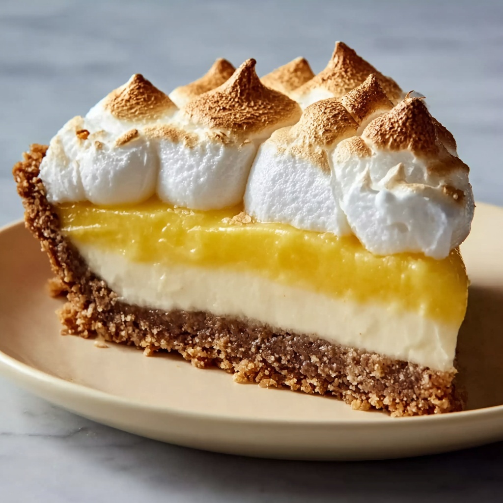 Lemon Meringue Cheesecake Magic Recipe - Recipe Image