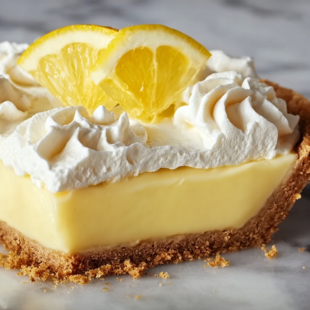 Easy No-Bake Lemon Pie Recipe - Recipe Image
