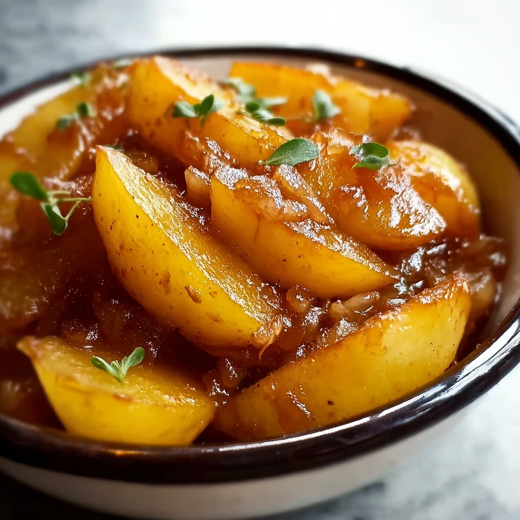Slow Cooker Baby Potatoes with Garlic and Herbs Recipe - Recipe Image