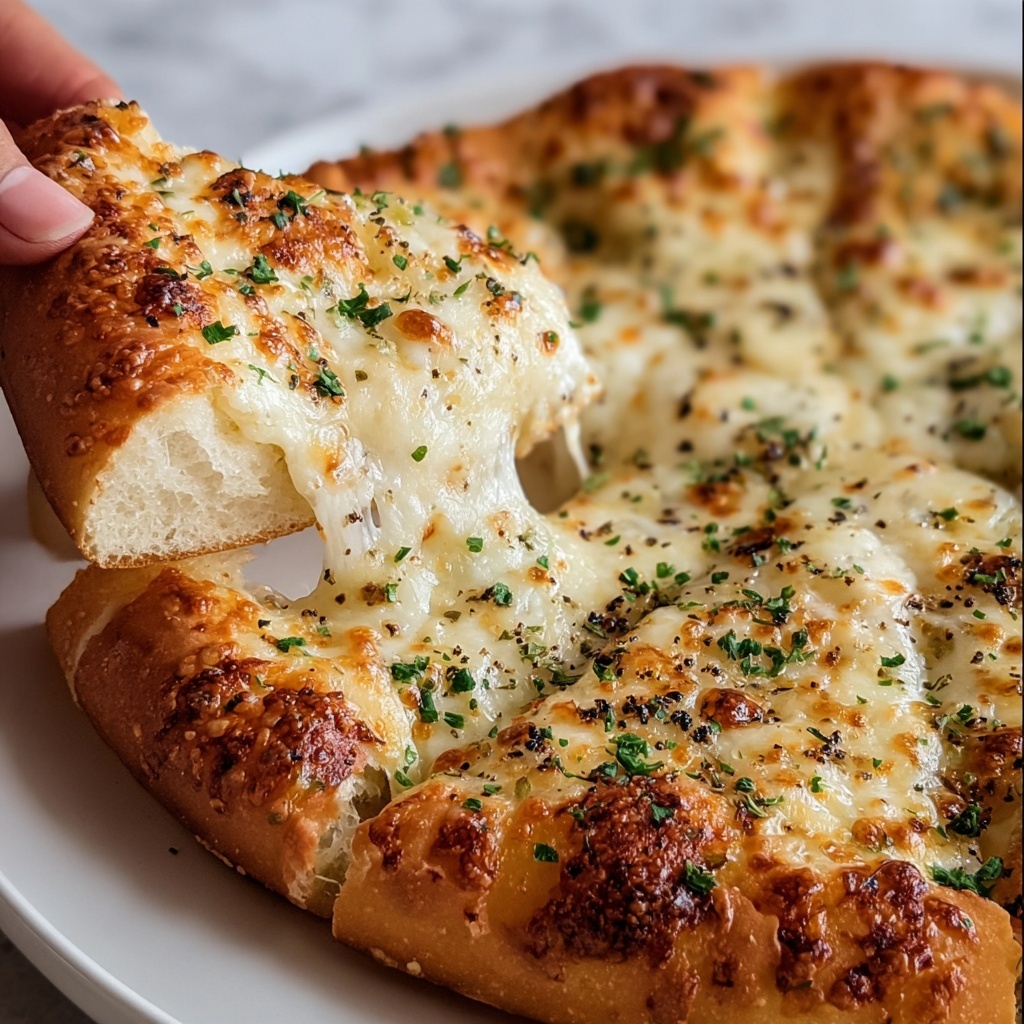 Baked Garlic Bread Dip Recipe - Recipe Image