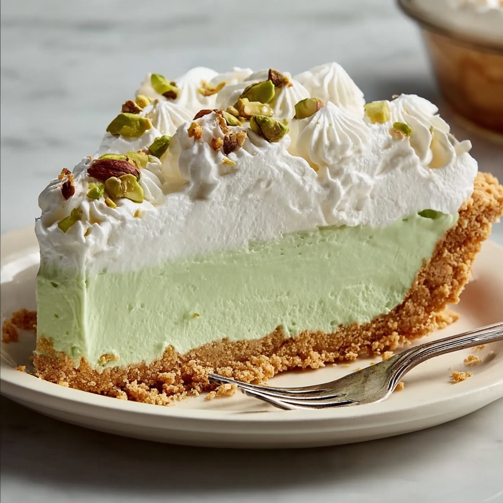 Easy Pistachio Cream Pie for St. Patrick’s Day Recipe - Recipe Image