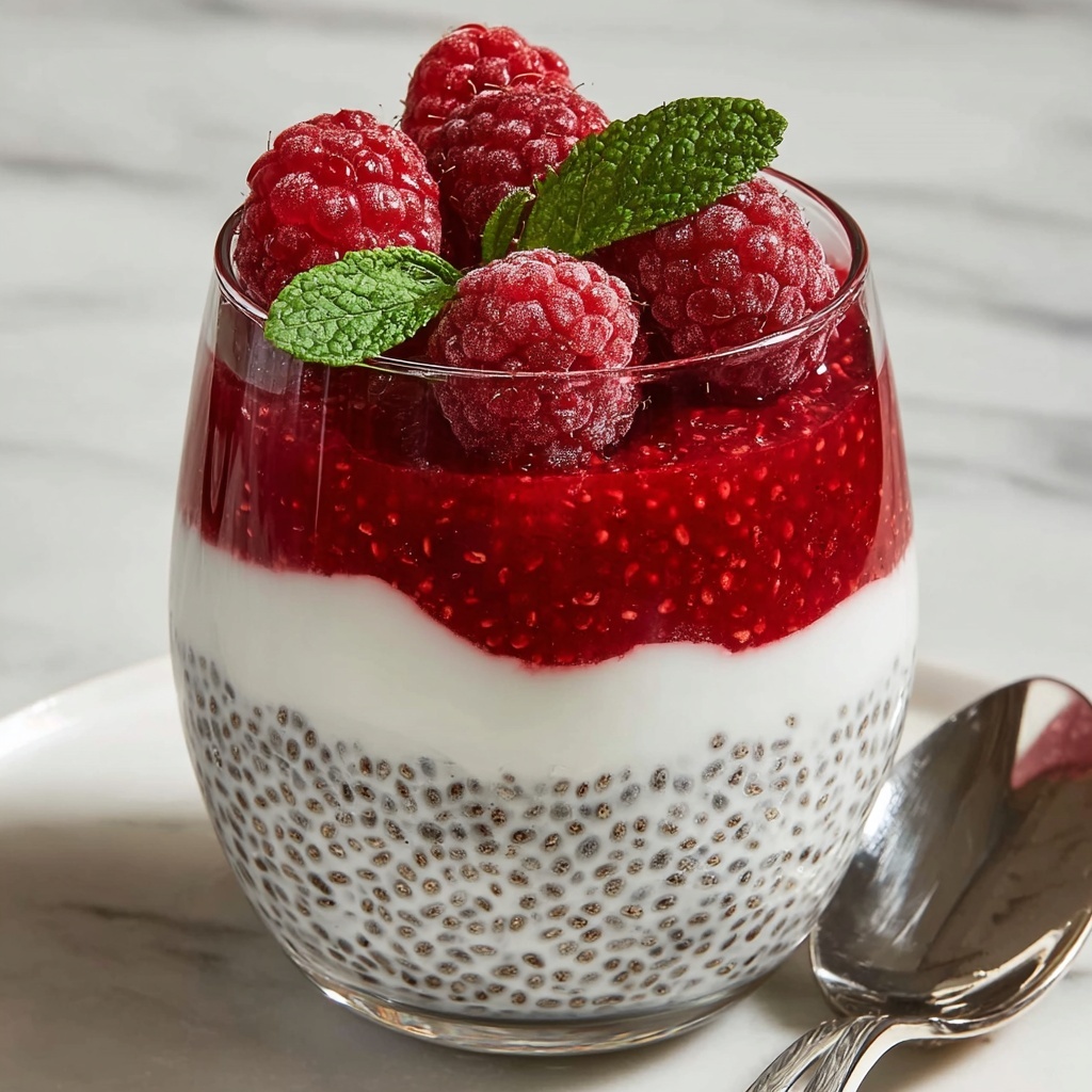 High Protein Chia Seed Pudding with Greek Yogurt Recipe - Recipe Image