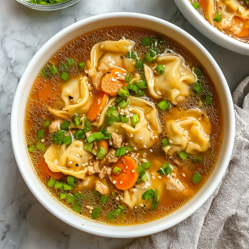 Potsticker Soup – A Cozy and Flavorful Dish Recipe - Recipe Image