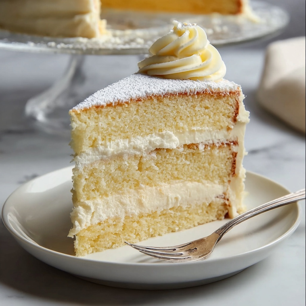 Vanilla Custard Cake Recipe - Recipe Image