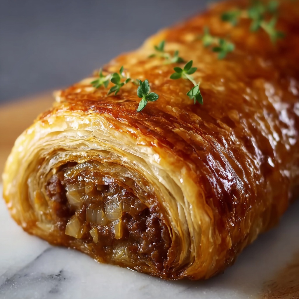 French Onion Beef Roll-Ups Recipe - Recipe Image