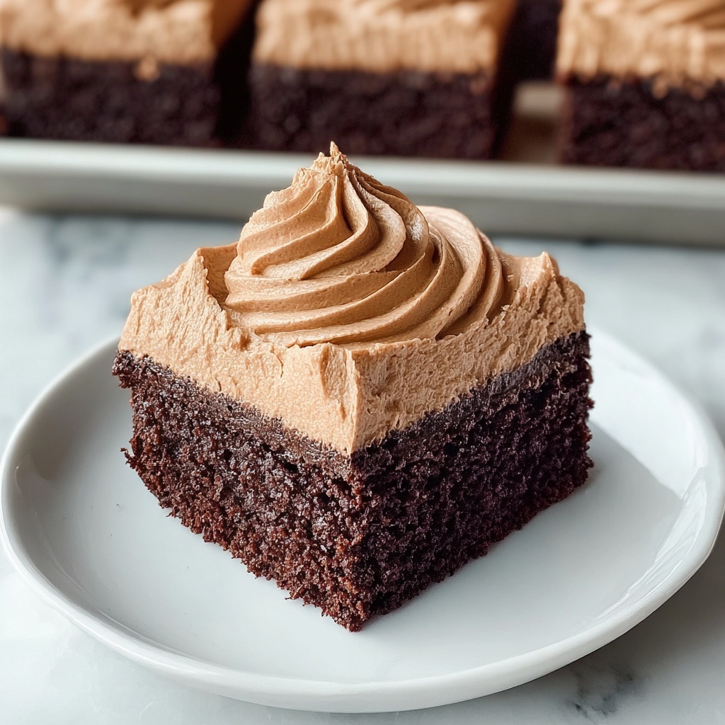 Frosted Coffee Brownies Recipe - Recipe Image