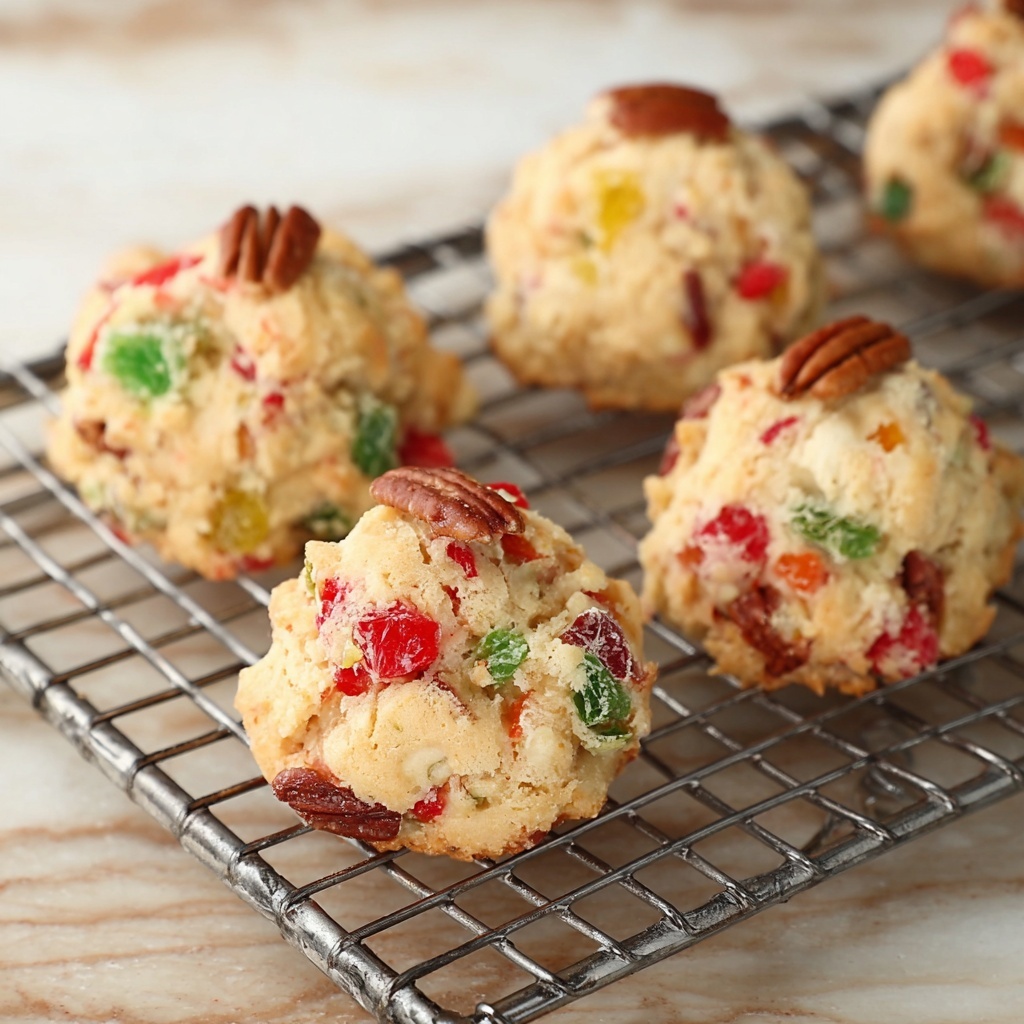 Old Fashioned Fruitcake Cookies Recipe - Recipe Image