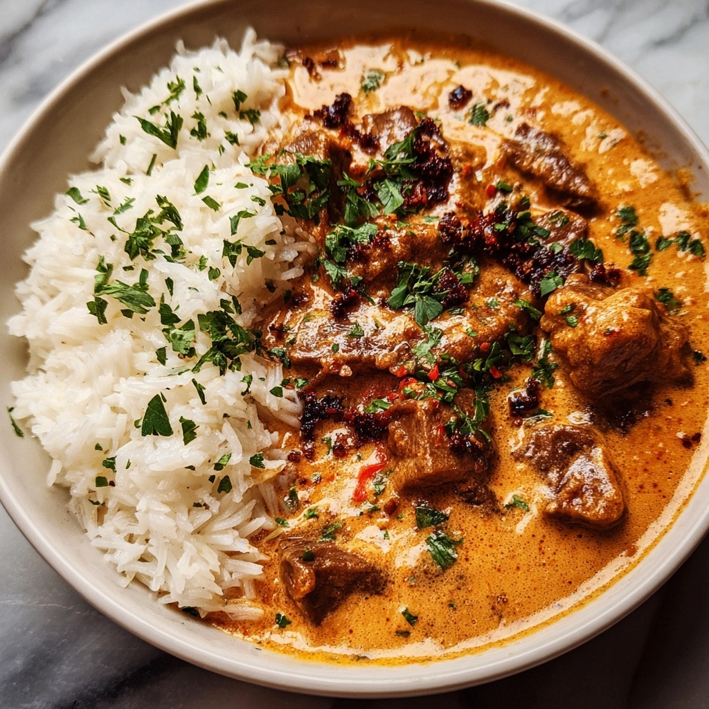 Crockpot Creamy Coconut Chicken Tikka Masala Recipe - Recipe Image
