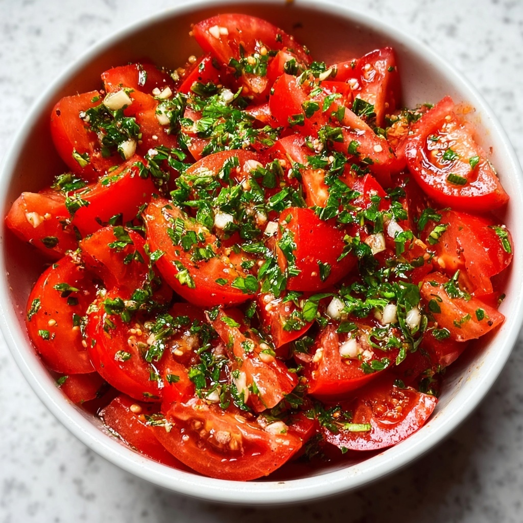Lebanese Tomato Salad Recipe - Recipe Image