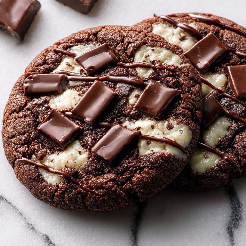 Chocolate Andes Mint Cookies Recipe - Recipe Image