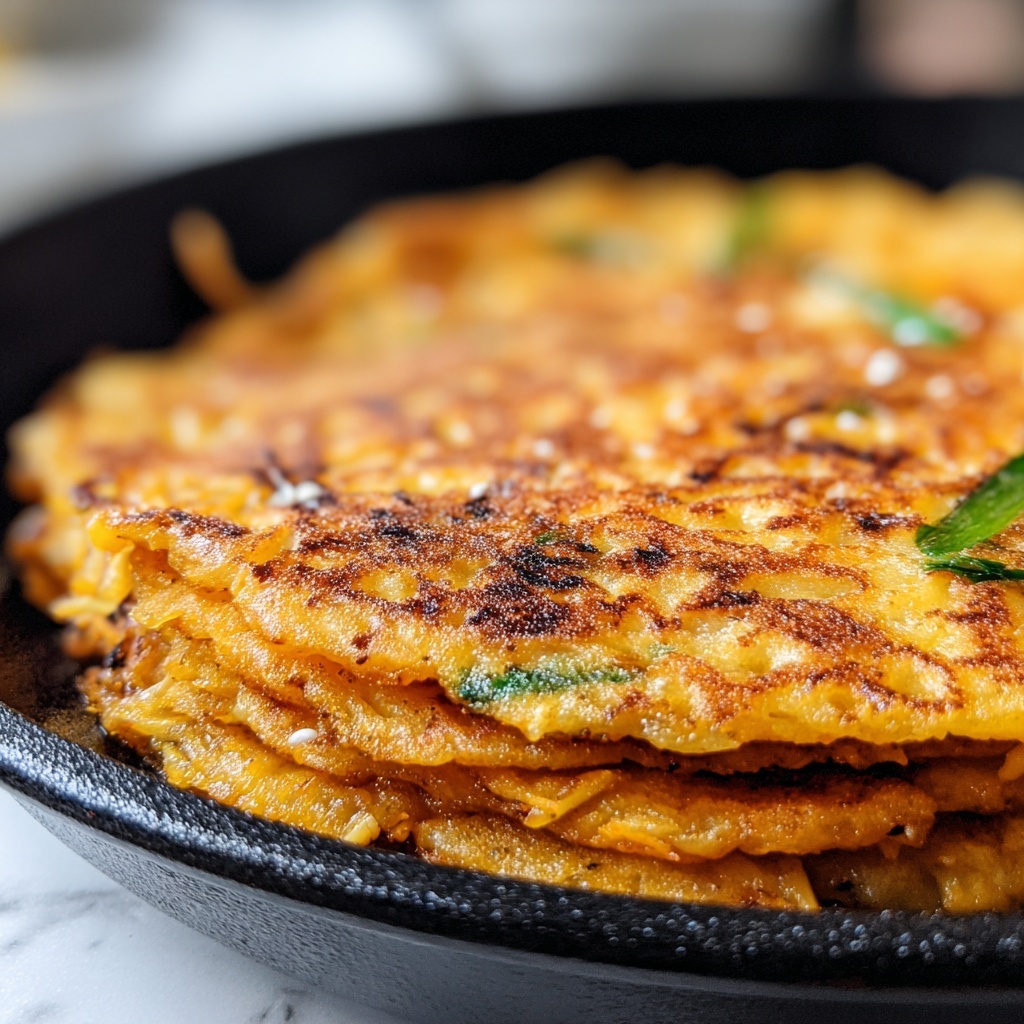 Kimchijeon (Kimchi Pancake) Recipe - Recipe Image