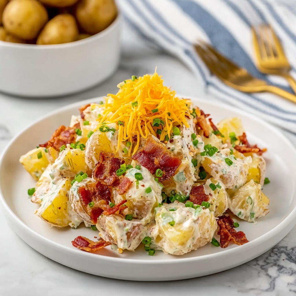 Loaded Baked Potato Salad Recipe - Recipe Image