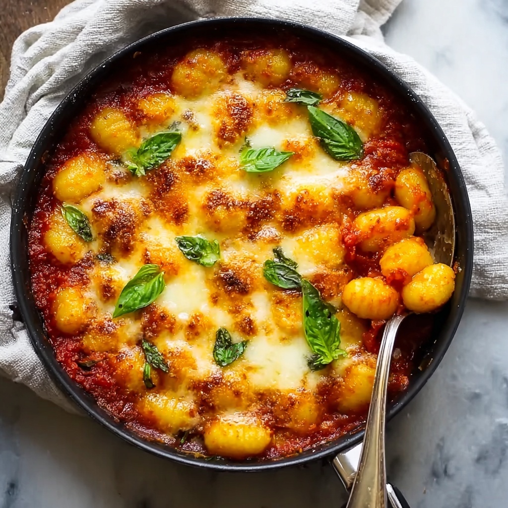 One Pan Gnocchi Pesto Bake Recipe - Recipe Image
