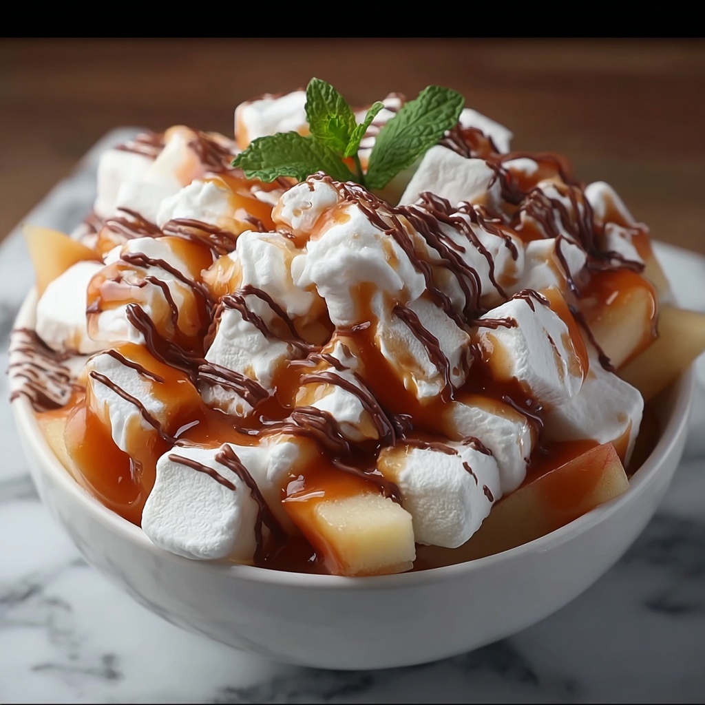 Caramel Apple Snickers Salad Recipe - Recipe Image