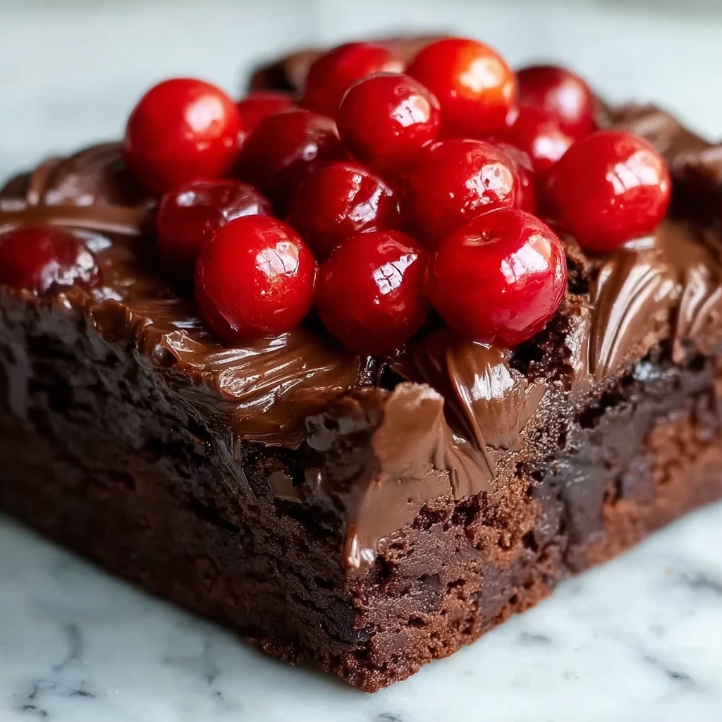 Cherry Chocolate Cake Recipe - Recipe Image