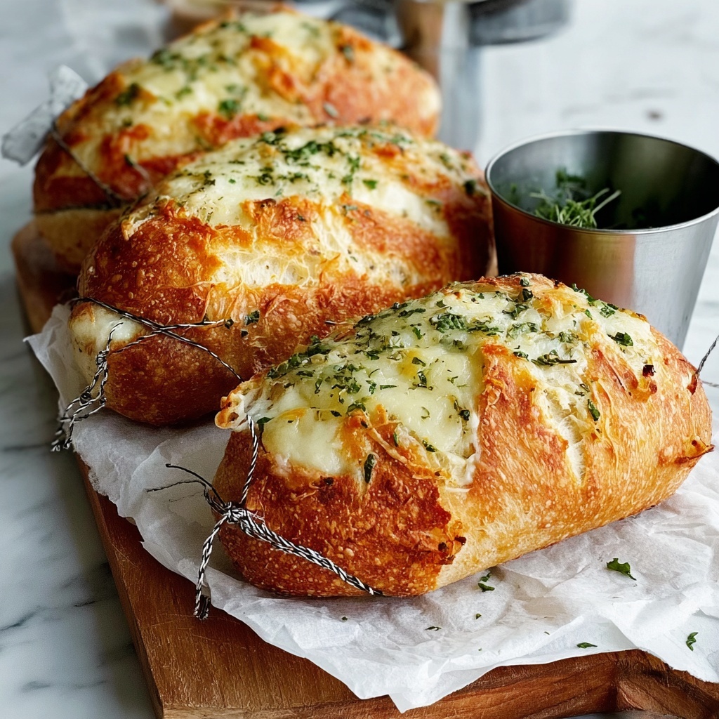 Italian Herbs Cheese Bread Recipe - Recipe Image