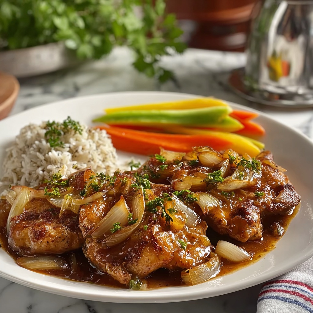 Brown Stew Chicken Recipe - Recipe Image