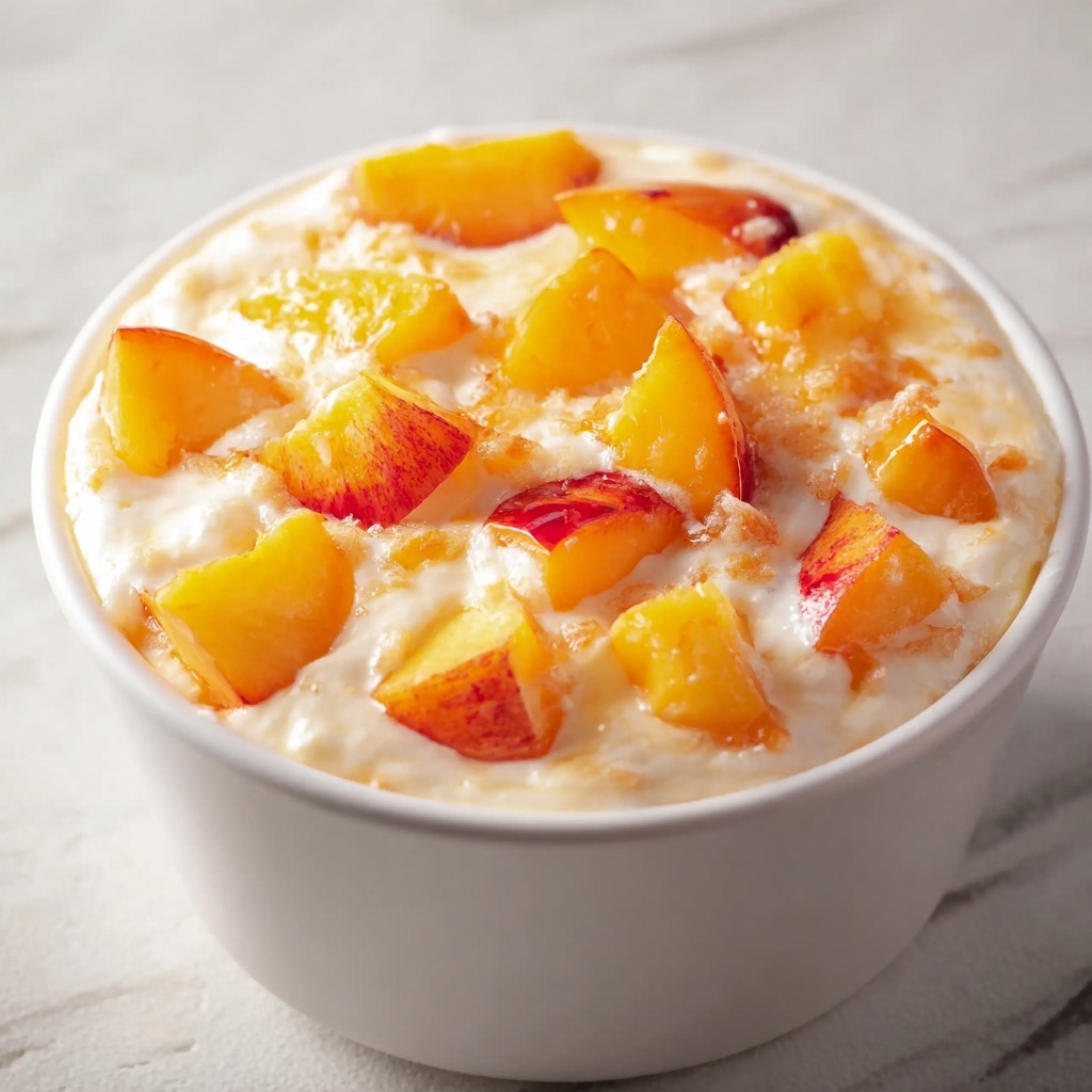 Peach Fluff Recipe - Recipe Image