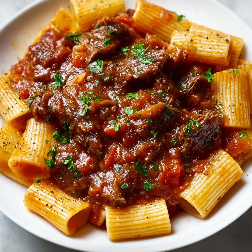 Braised Short Rib Ragu Pasta: An Amazing Ultimate Comfort Food Classic Recipe - Recipe Image