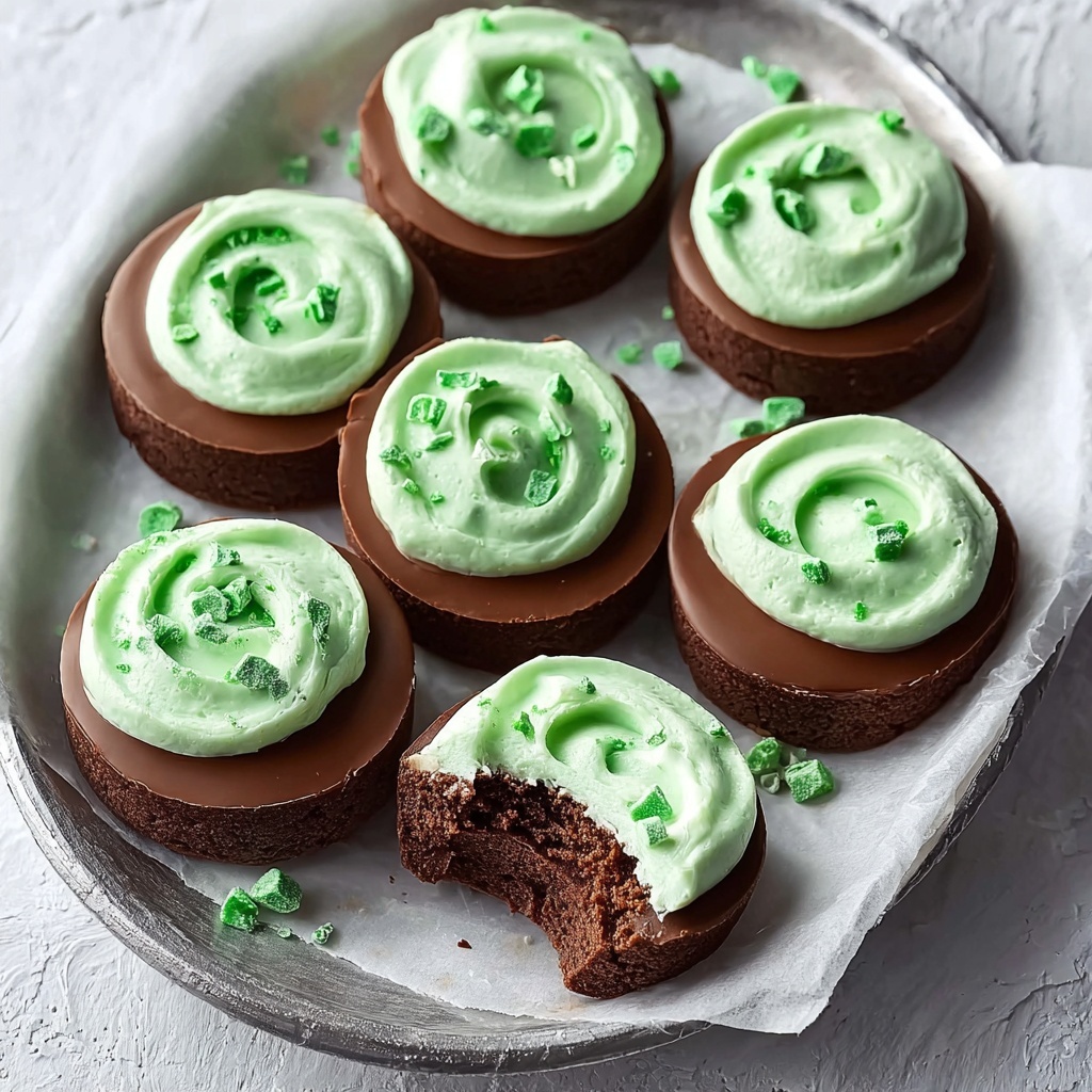 Chocolate Mint Creams Recipe - Recipe Image