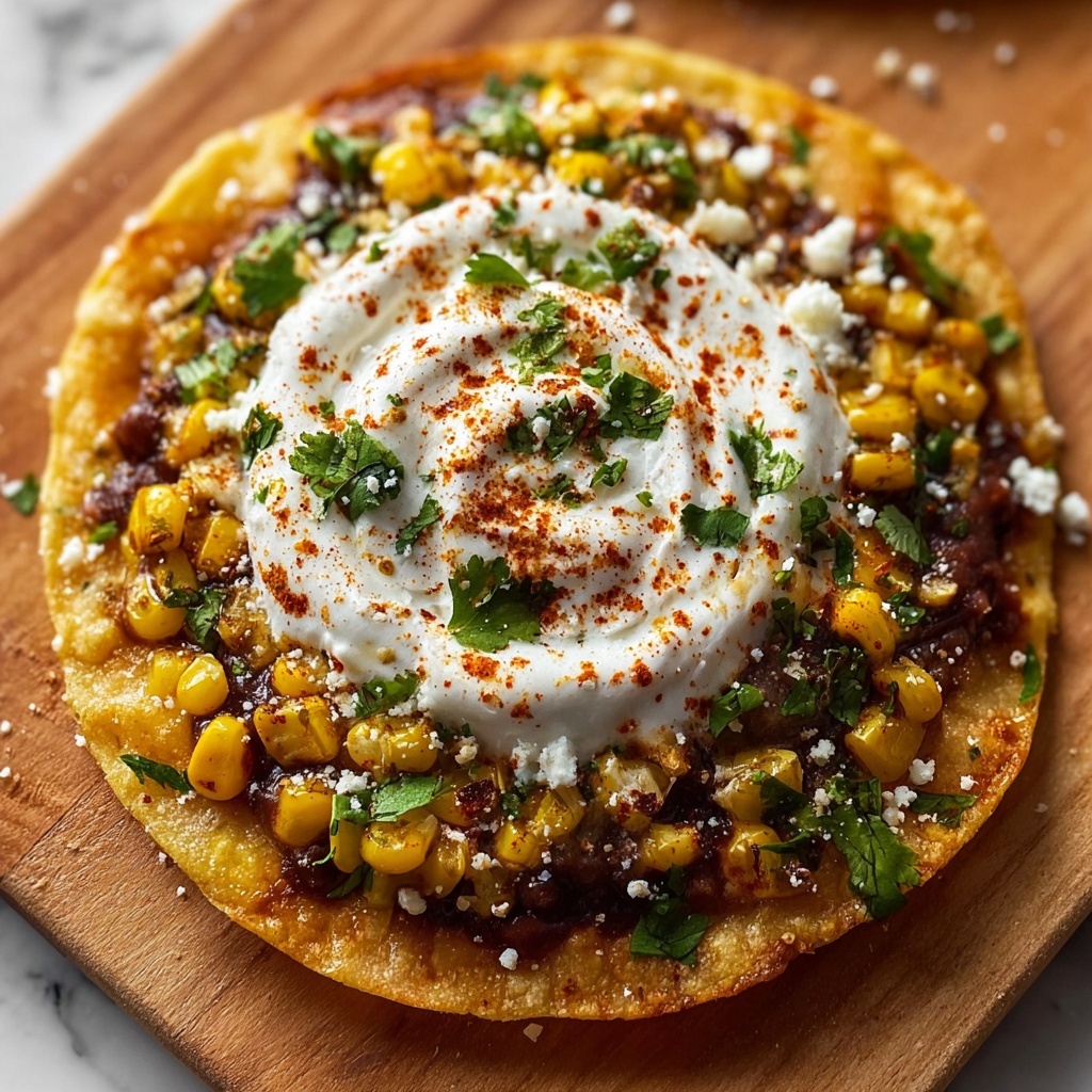 Mexican Street Corn Tostadas Recipe - Recipe Image