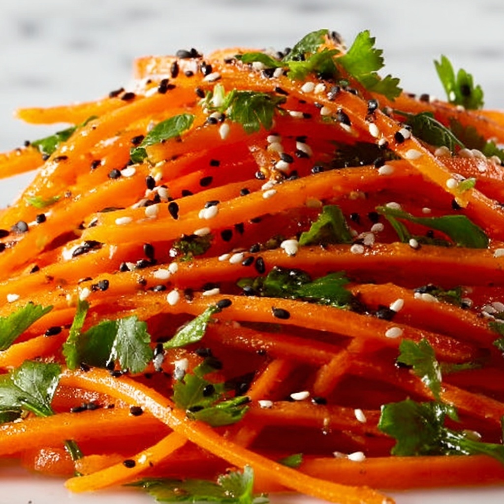 Korean Carrot Salad Recipe - Recipe Image