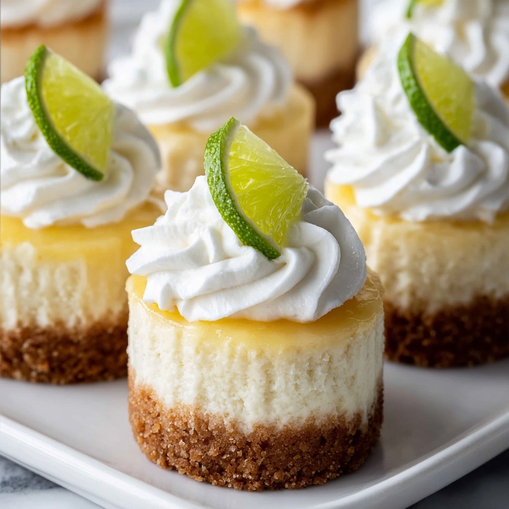 Mini Margarita Cheesecakes Recipe - Recipe Image