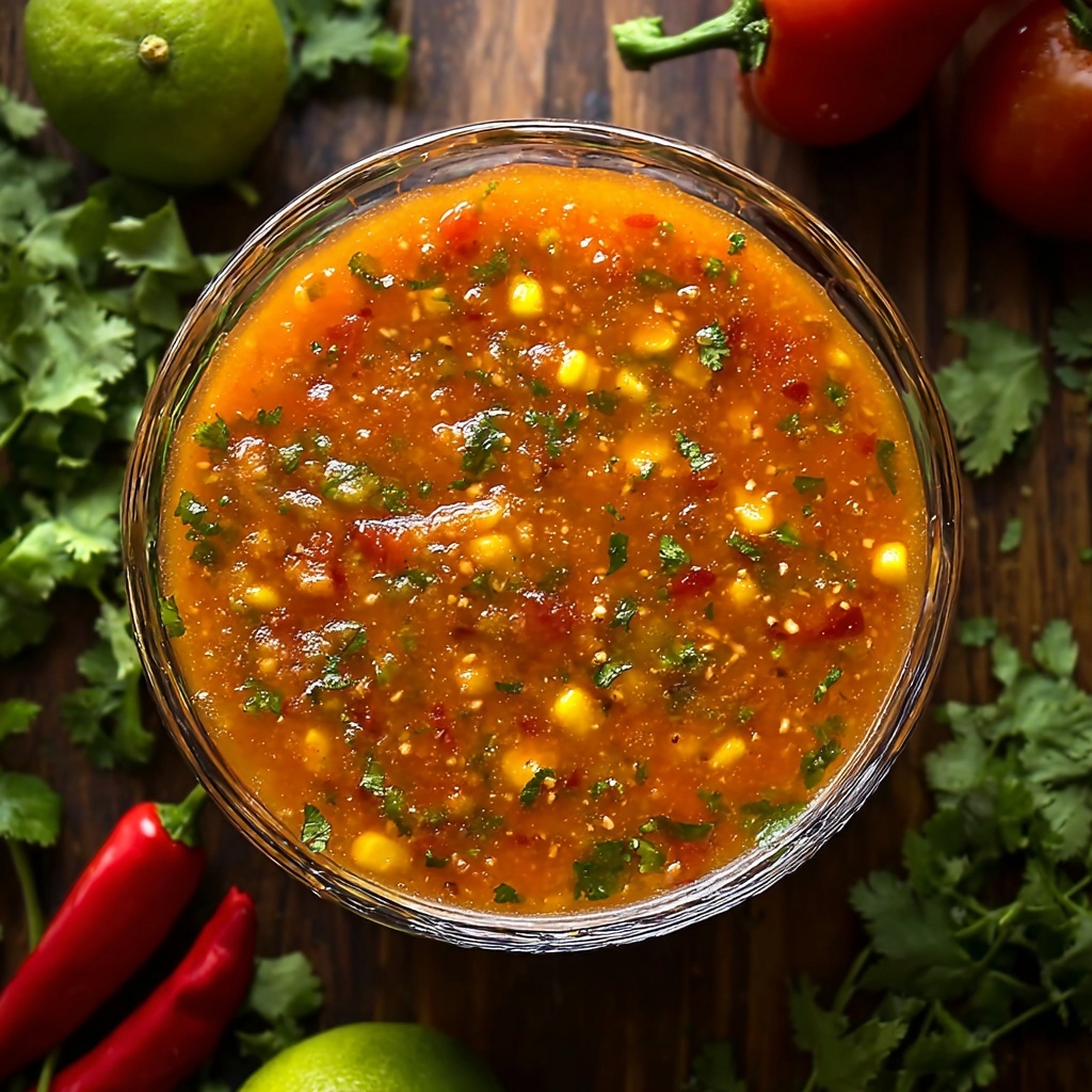 Roasted Mango Habanero Salsa Recipe - Recipe Image