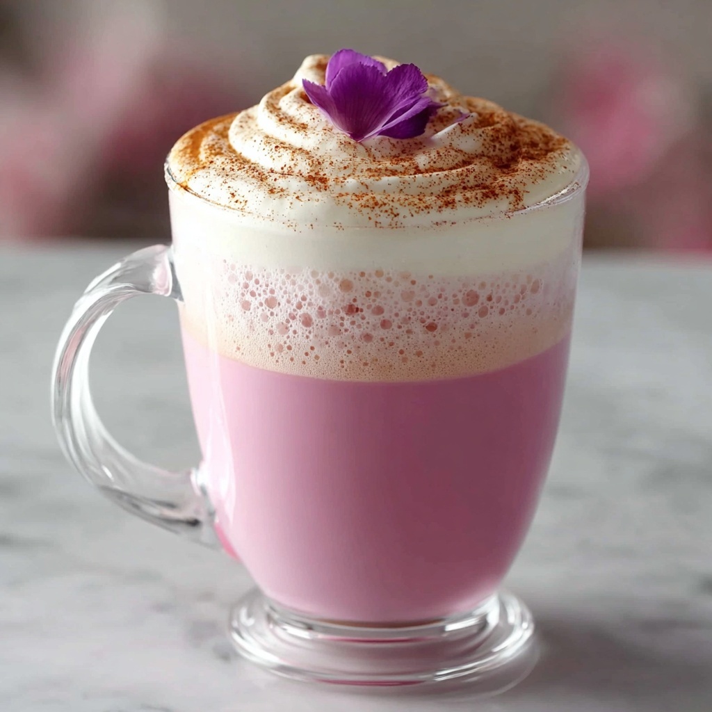 Almond Rose Latte Recipe - Recipe Image