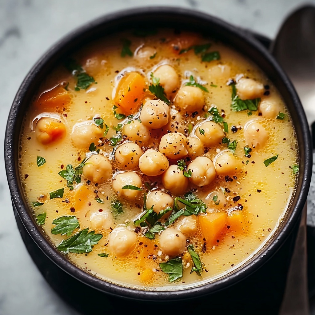 Chickpea and White Bean Soup Recipe - Recipe Image