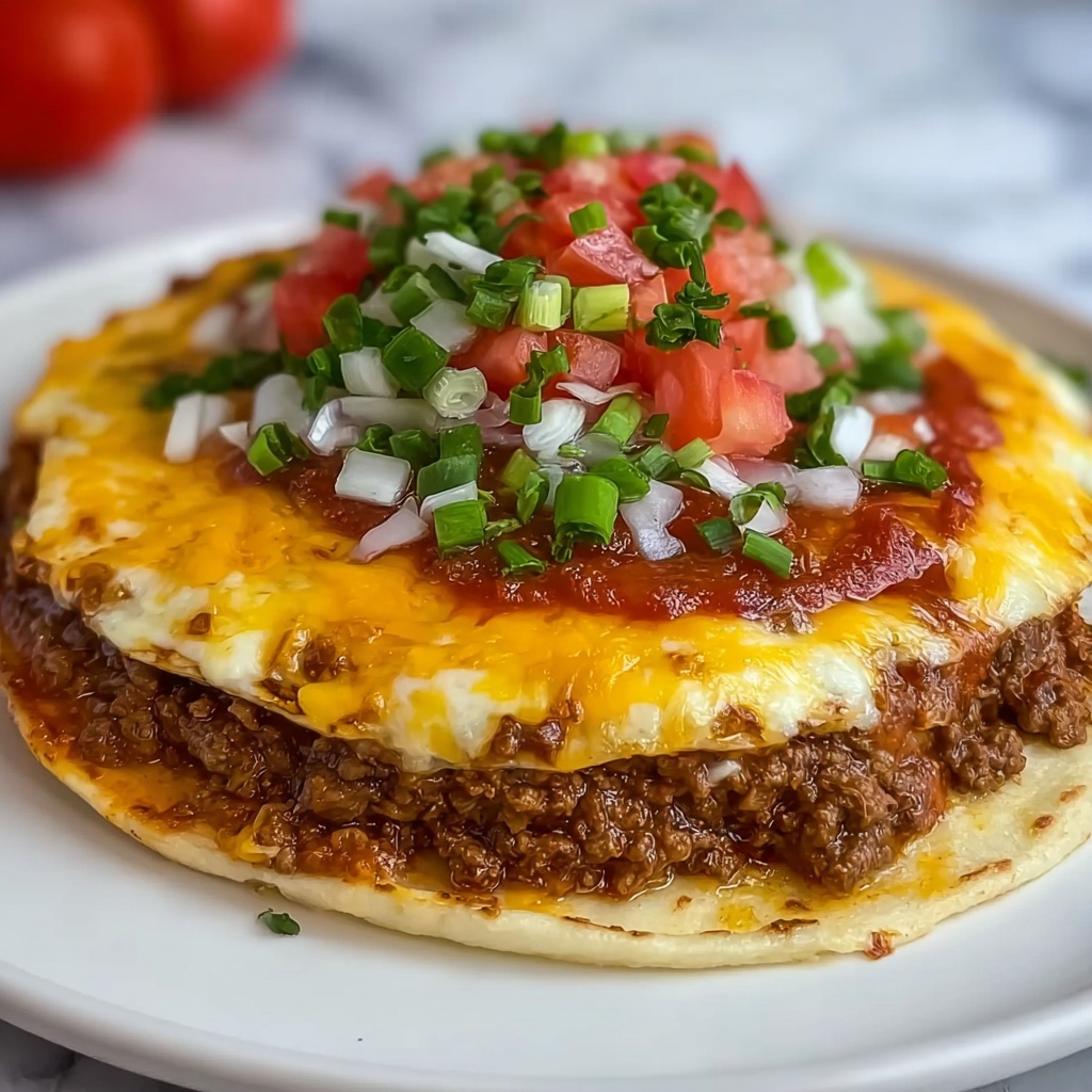 Easy Mexican Pizzas Recipe - Recipe Image