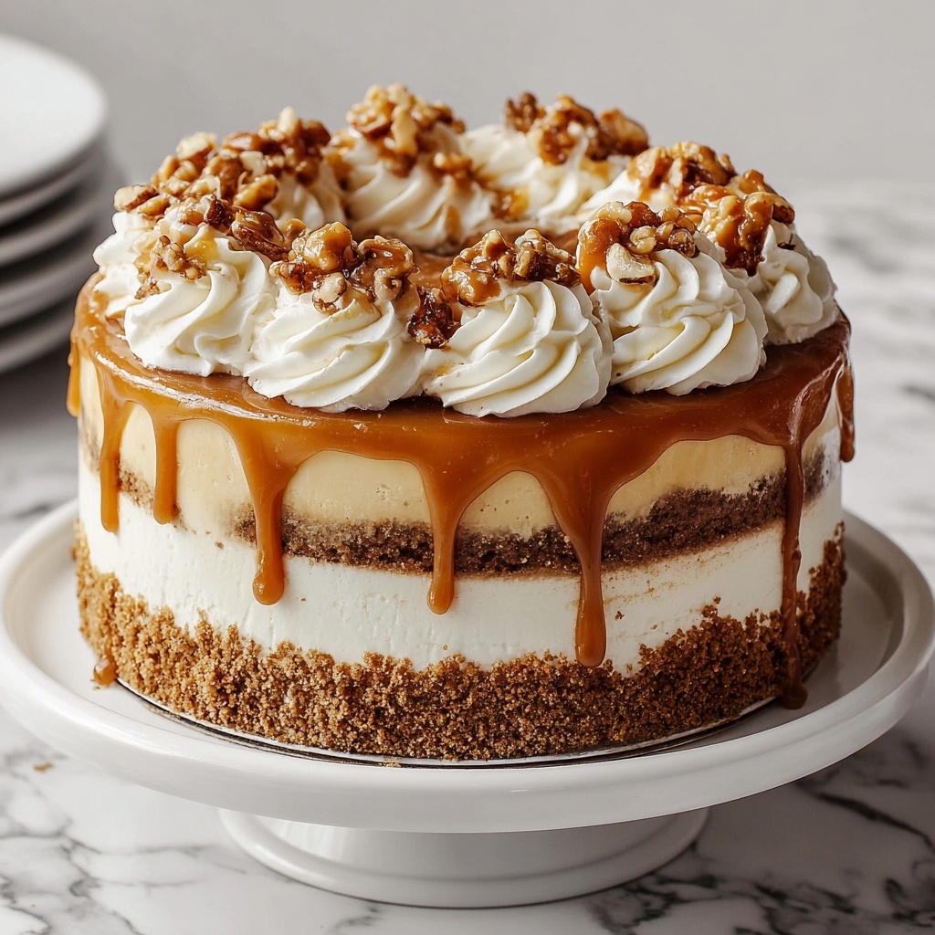 Caramel Crunch Cake Recipe - Recipe Image