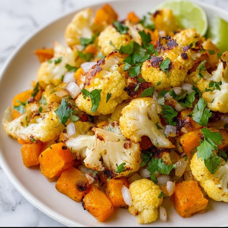 Turmeric Roasted Cauliflower Salad Recipe