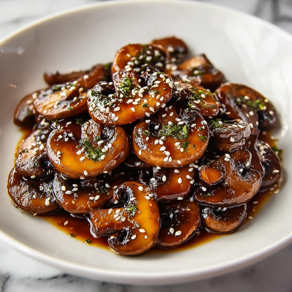 Gochujang Mushrooms Recipe - Recipe Image