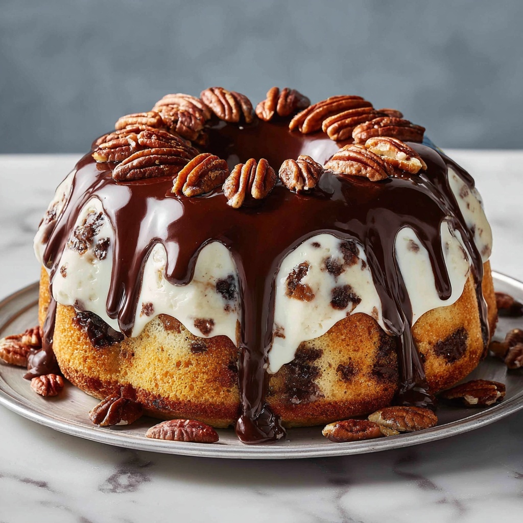 Caramel Pecan Bundt Cake Recipe - Recipe Image