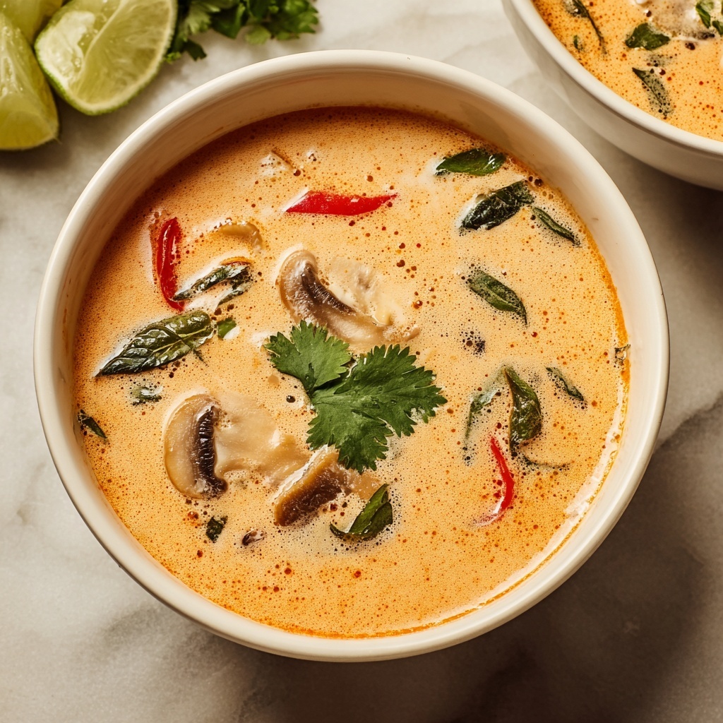 Slow Cooker Tom Kha Soup Recipe - Recipe Image