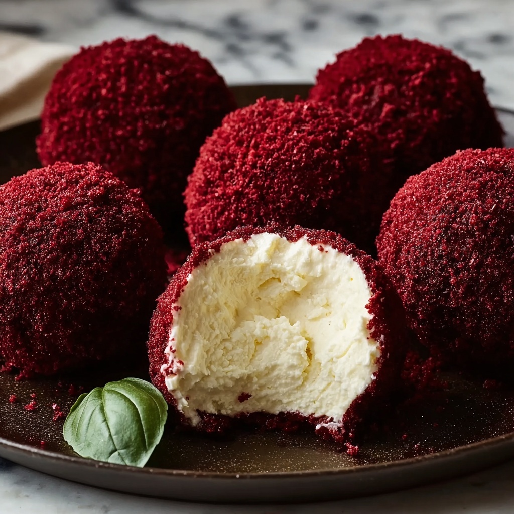 Red Velvet Cheesecake Bites Recipe - Recipe Image
