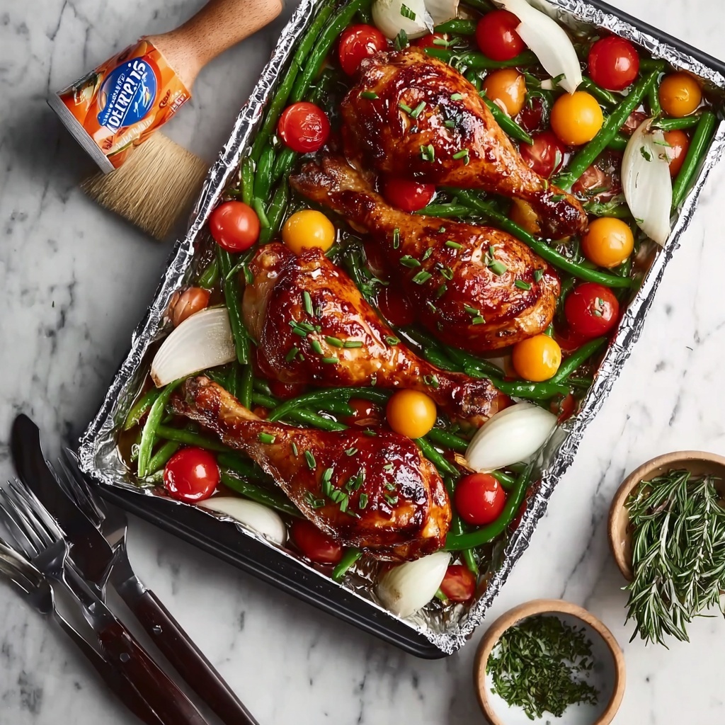 Honey Soy Chicken Foil Packets Recipe - Recipe Image