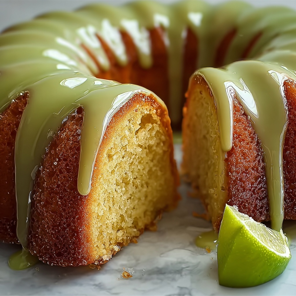 Key Lime Pound Cake Recipe - Recipe Image