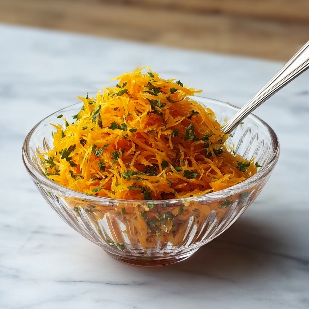 Grated Carrot Salad with Fresh Herbs and Cumin Dressing Recipe - Recipe Image