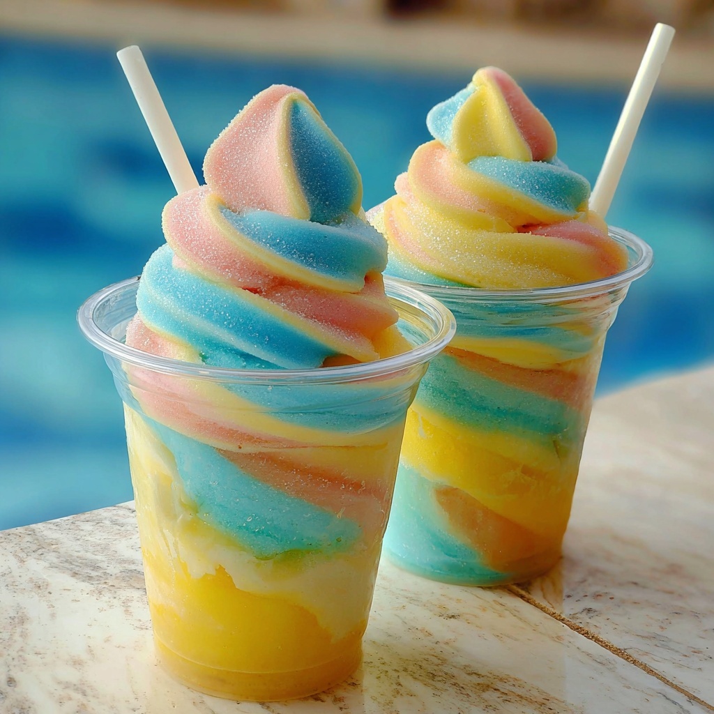 Tropical Sherbet Swirl Recipe - Recipe Image