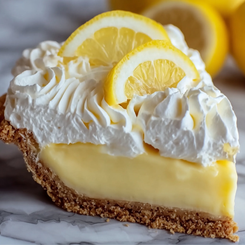 Easy No-Bake Lemon Pie Recipe - Recipe Image