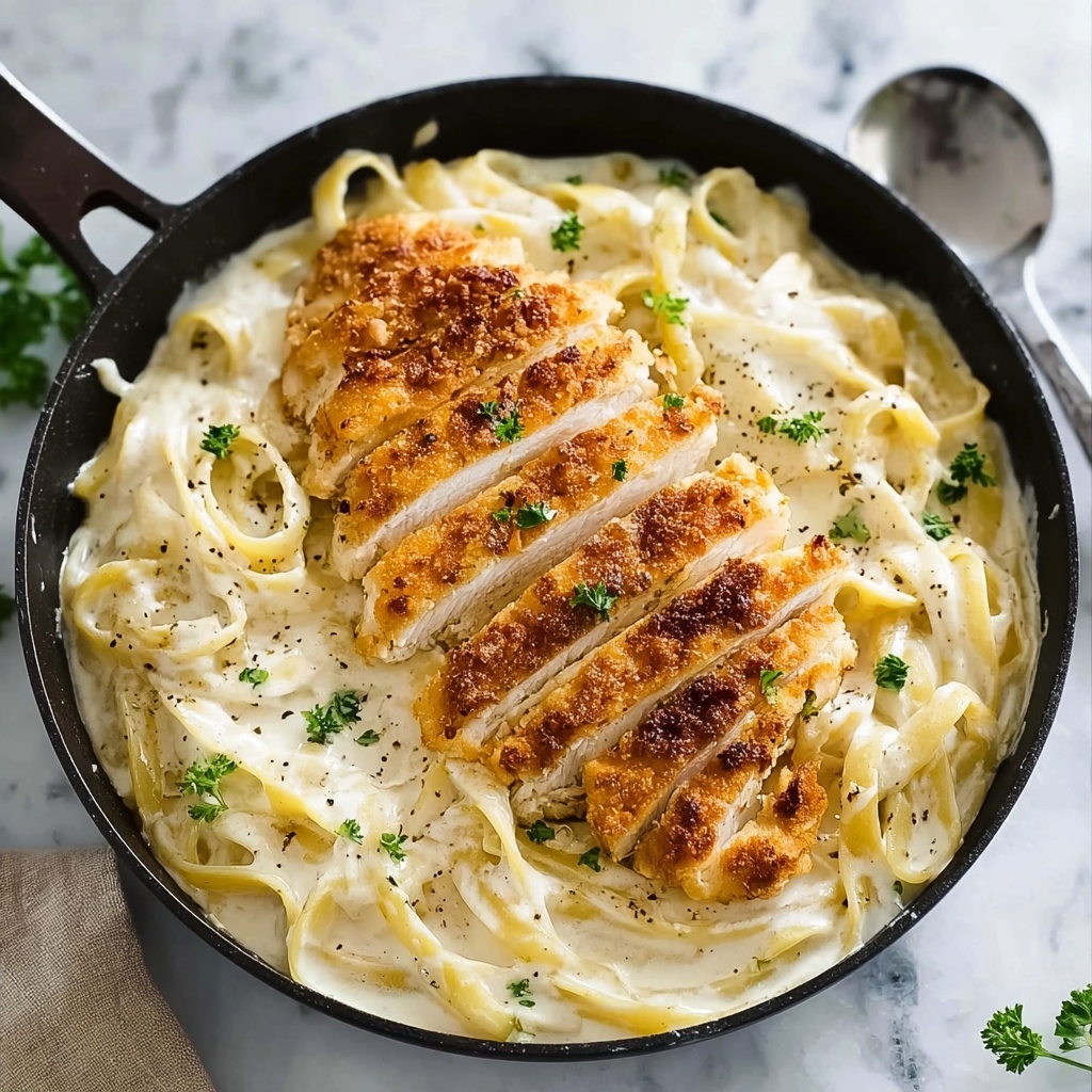 Chicken Fettuccine Alfredo Recipe - Recipe Image