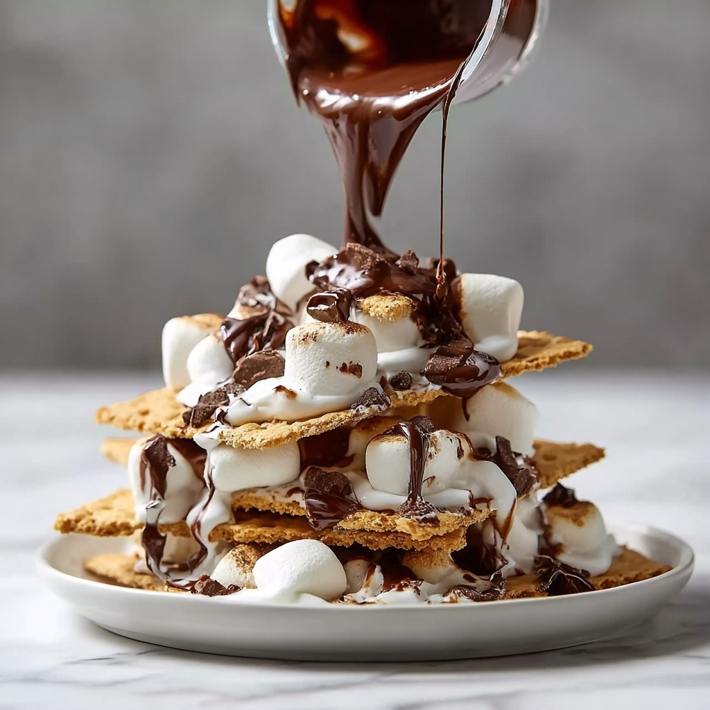 S’mores Nachos: A Fun and Irresistible Twist on a Classic Treat Recipe - Recipe Image