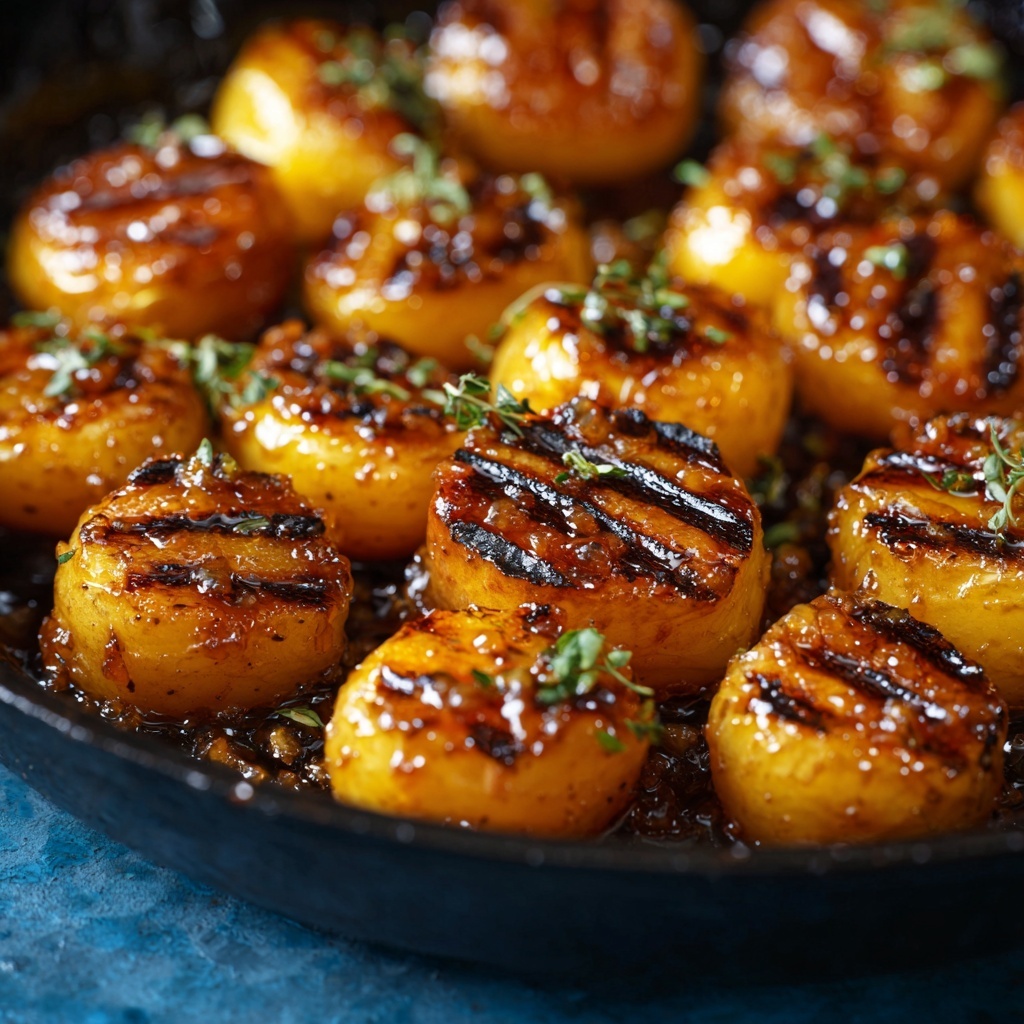 Honey Butter Smashed Potatoes Recipe - Recipe Image